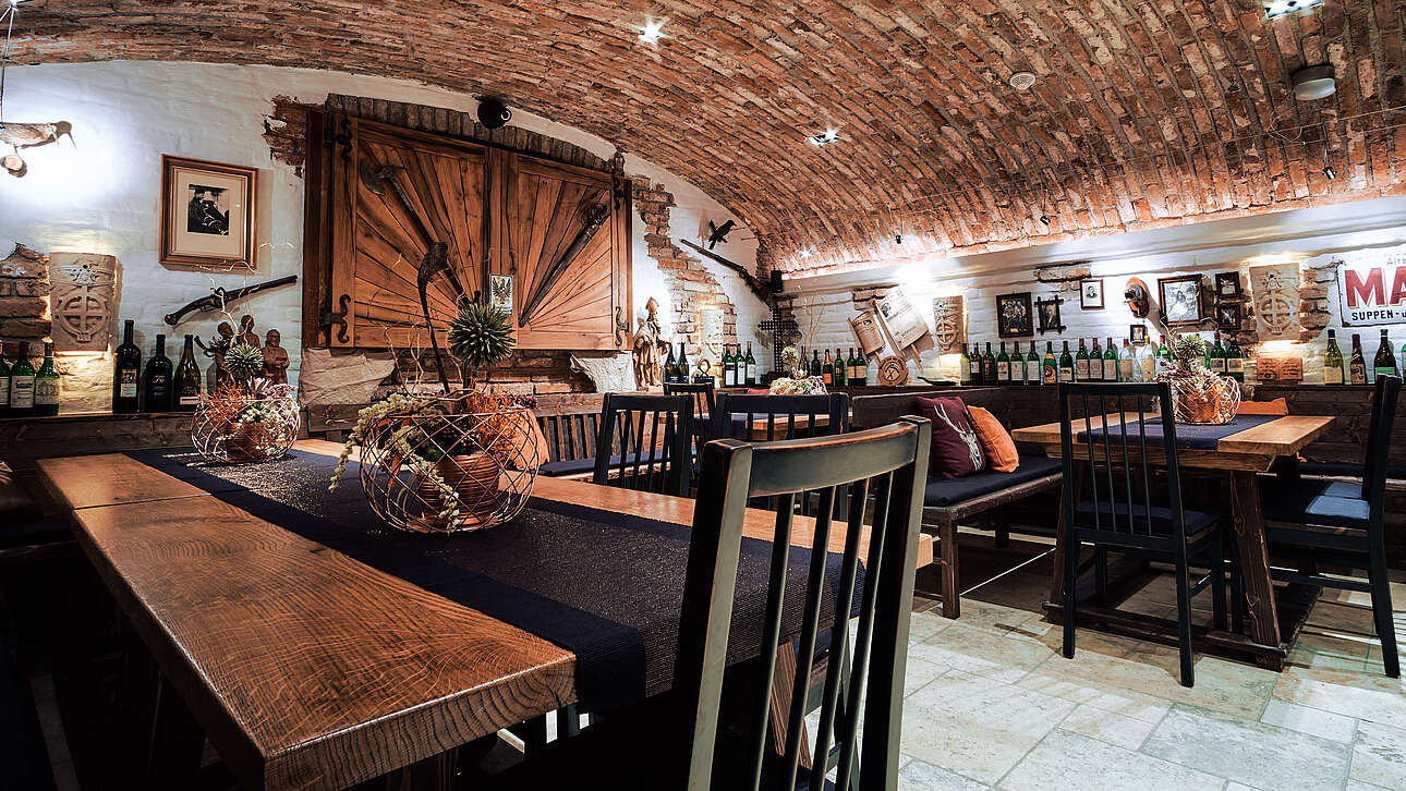 Fürsten Stuben im Weinkeller