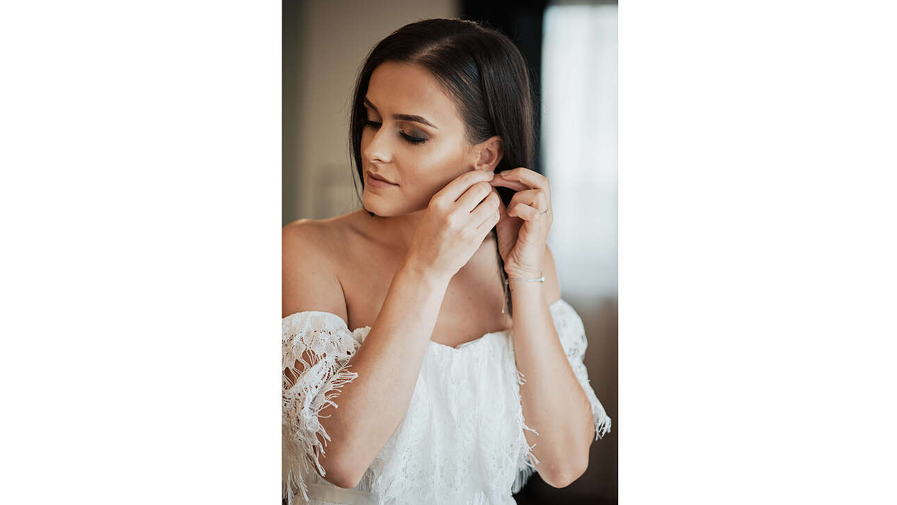 Vorbereitung der Braut