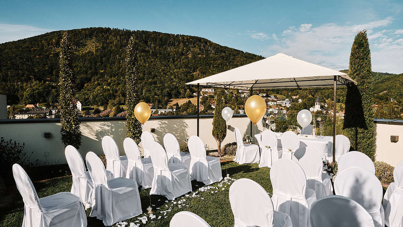 Feiern über den Dächern von Graz