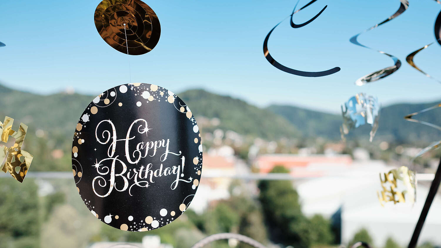 Feiern über den Dächern von Graz