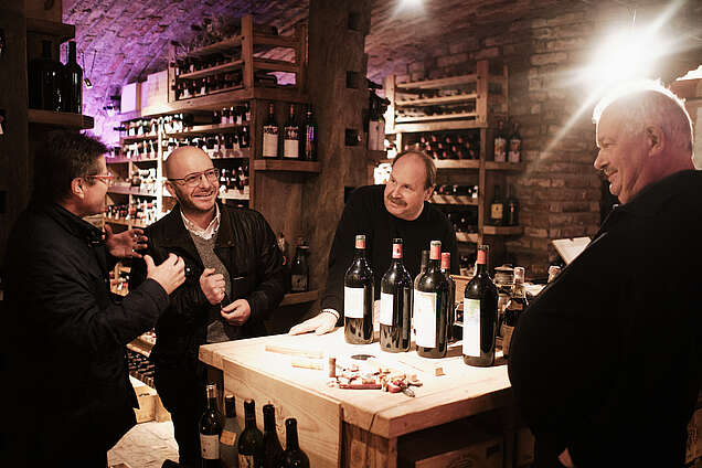 Exklusive Weindegustation mit René Gabriel in den Kaisergewölben im Wohnpark Graz-Gösting